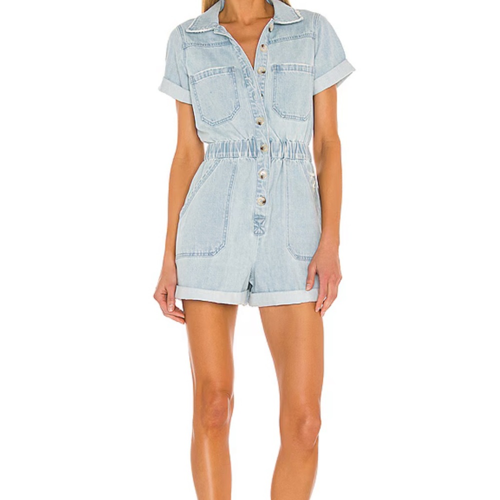 Show Me Your MuMu Denim Jumpsuit